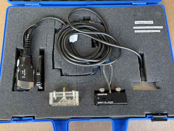 Olympus Phased Array Prüfkopf Ultraschallsonde 3.5L64-64X7-NW1-P-2.5-OM gebraucht