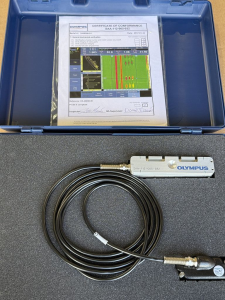 Olympus Array Prüfkopf SAA-112-005-032 Eddy Current Probe gebraucht
