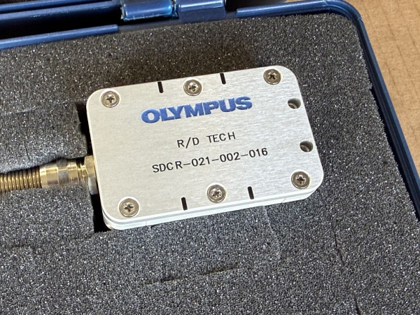 Olympus Eddy Current Array Prüfkopf SDCR-021-002-016 R/D TECH gebraucht