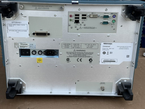 Tektronix DSA8300 Digital Serial Analyzer with 2x 80A02 & 2x 80E08B TDR/Sampling Sets used