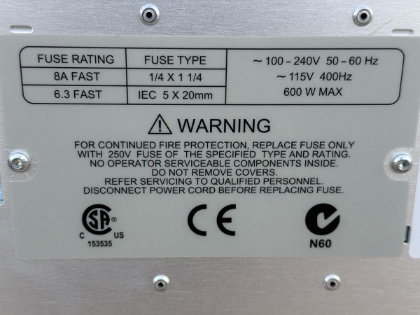 Tektronix DSA8300 Digital Serial Analyzer with 2x 80A02 & 2x 80E08B TDR/Sampling Sets used