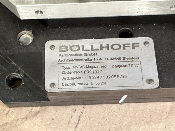 Böllhoff RIVTAC® Automation System for Bolt Setting (used, YOM 2017)