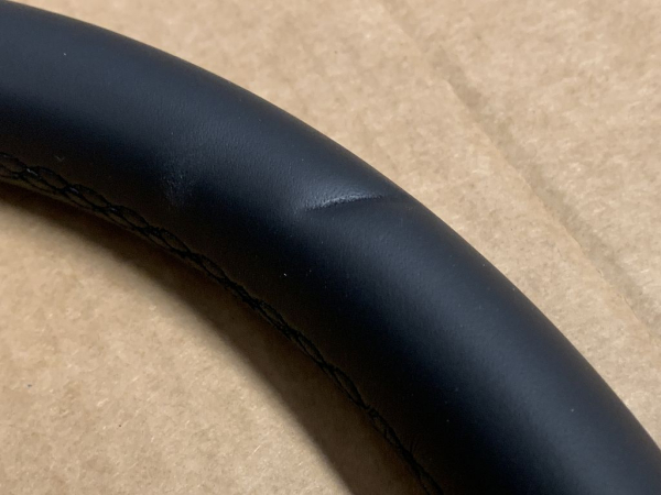 A0004607103 9E38 original Mercedes E-Class 213 steering wheel leather black