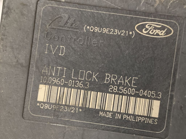 ABS ESP IVD hydraulic unit control unit 8M51-2C405-CA 10.0206-0400.4