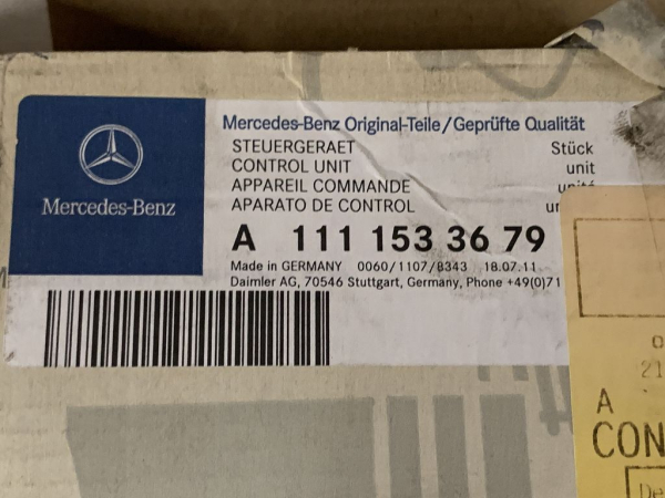 A1111533679 original Mercedes C203 engine control unit NEW