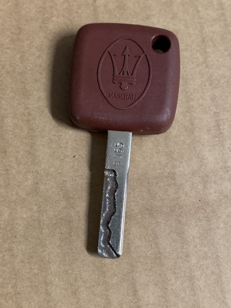 Genuine Maserati Quattroporte Evoluzione key kit NEW