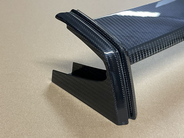 4M808146210 original ABT Carbon front lip attachment RSQ8 4M80 RSQ8-R Logo NEW