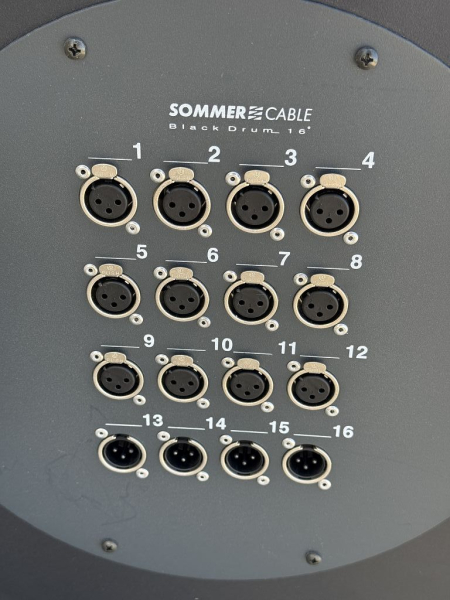 Sommer Cable Multicore Stagebox Black Drum 16 – 50m (gebraucht, Top Zustand)