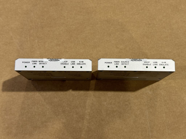 DP-OPT-TX150 DP-OPT-RX150 Lightware Fiber Optical DisplayPort Extender KVM