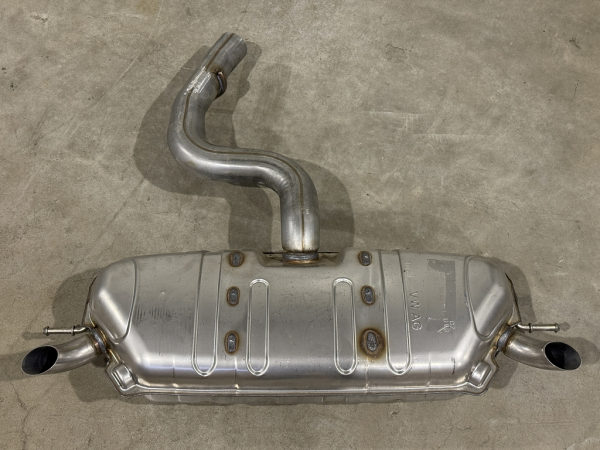 5H6253609AB 5Q6253611AG original VW Golf 2.0 TFSI Nachschalldämpfer NEU