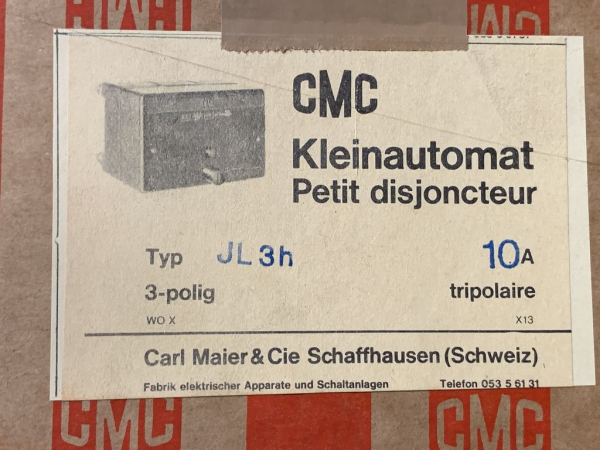 5925-12-136-4594 original Bundeswehr CMC circuit breaker NEW