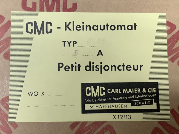 5925-12-136-4593 original Bundeswehr CMC circuit breaker NEW
