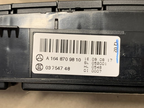 A1648709810 original Mercedes GL switch NEW