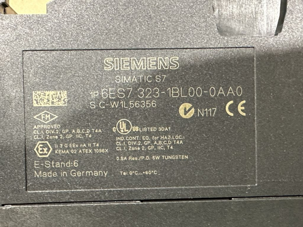 6ES7323-1BL00-0AA0 Original Siemens SIMATIC S7-300 digital module SM 323