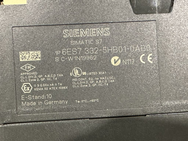 6ES7332-5HB01-0AB0 Original Siemens SIMATIC S7-300 analog output SM 332