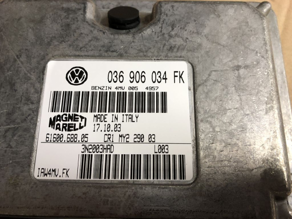 036906034FK Engine control unit VW Polo 1.4 BBY NEW.