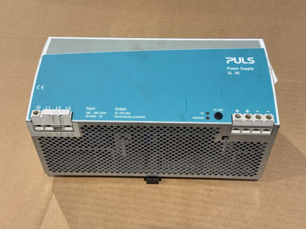 PULS SL30 power supply SL30.300 24V 30A industrial PSU (used)