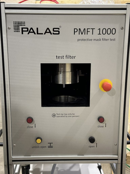 PALAS PMFT 1000 M Schutzmasken Prüfstand Filtertestsystem gebraucht