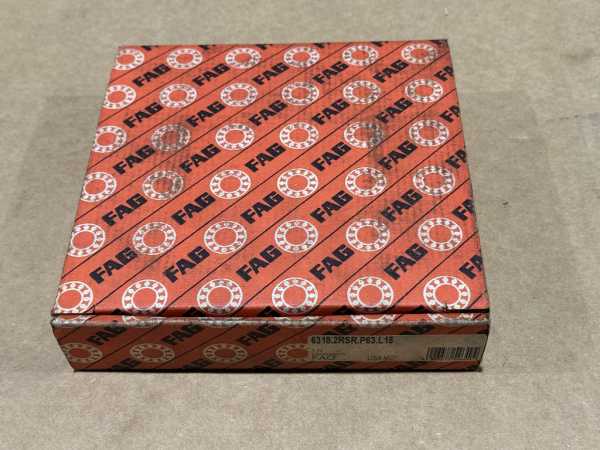 Original FAG 6318.2RSR.P63.L15 groove ball bearing for roller bearing