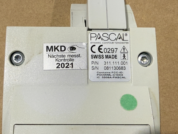 PASCAL Dynamic Contour Tonometer (used, fully functional)