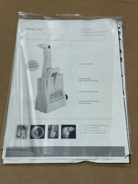 PASCAL Dynamic Contour Tonometer (used, fully functional)