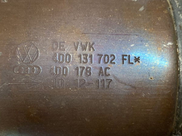 4D0131702FL original VAG pre-catalyst 2.5 TDI NEW