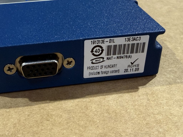 National Instruments NI 9476 – 32-Channel 24 V Digital Output Module (used)