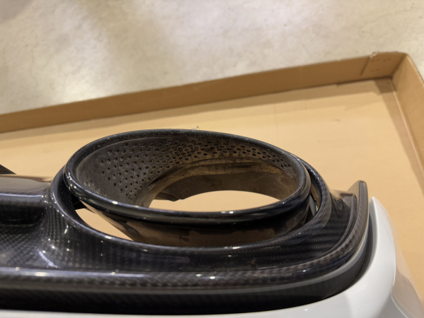 Stoßfängerabdeckung hinten Audi RS7 4G Performance 2Y2Y S9R Gletscherweiß Metallic