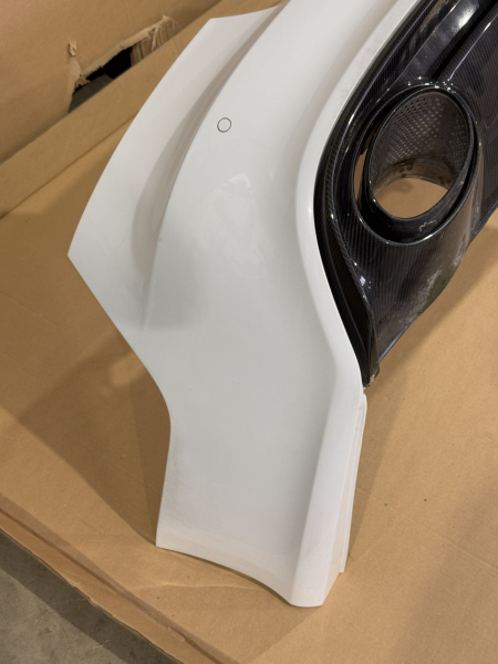 Stoßfängerabdeckung hinten Audi RS7 4G Performance 2Y2Y S9R Gletscherweiß Metallic