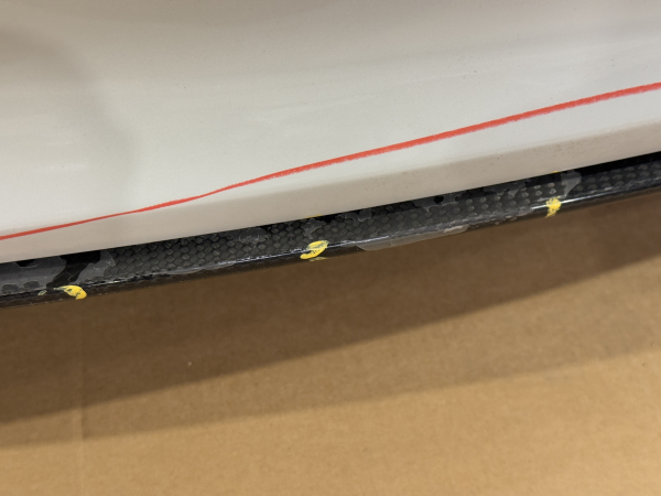 Stoßfängerabdeckung hinten Audi RS7 4G Performance 2Y2Y S9R Gletscherweiß Metallic