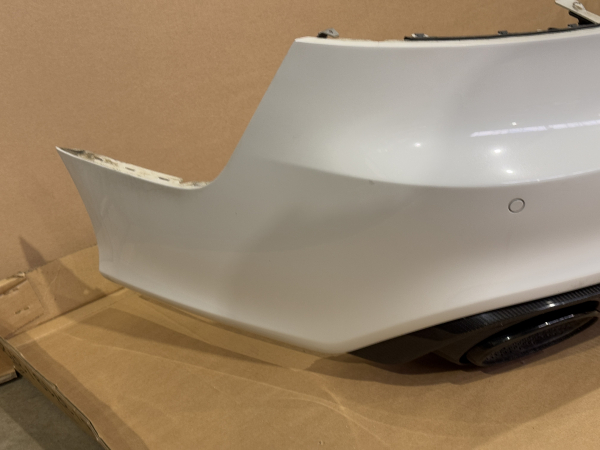 Stoßfängerabdeckung hinten Audi RS7 4G Performance 2Y2Y S9R Gletscherweiß Metallic