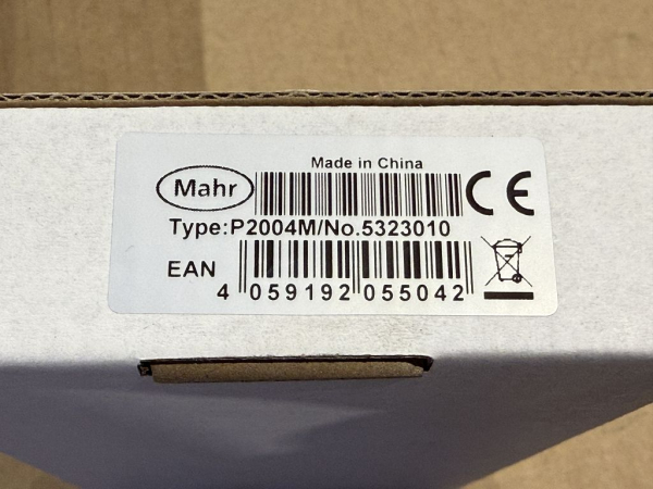 Mahr Height Measuring Device – Complete System with P2004M Probe, BM50 Measuring Block & Millimar C1200 (Used)
