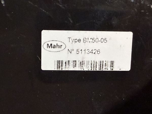 Mahr Height Measuring Device – Complete System with P2004M Probe, BM50 Measuring Block & Millimar C1200 (Used)
