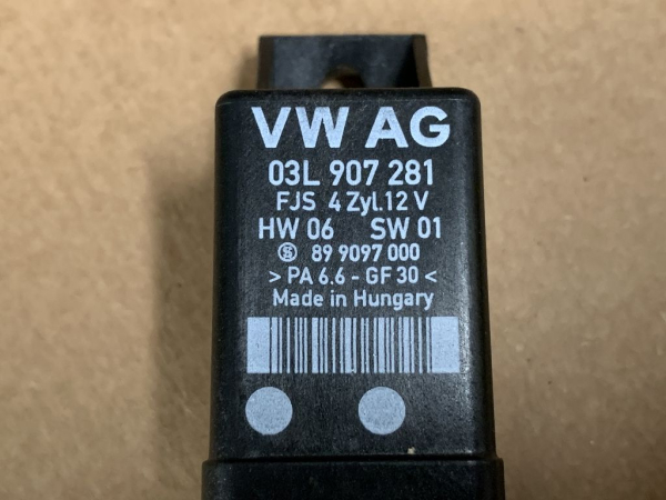 03L907281 original VAG control unit glow plug relay NEW