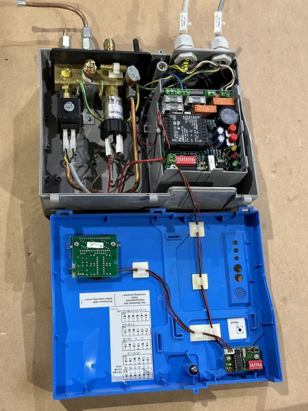 BRUGG DLR-G overpressure leak detector Leak monitoring