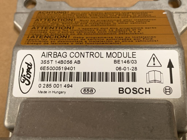 1307044 0285001494 Airbag Steuergerät FORD KA 1996-2008 (CCQ) NEU