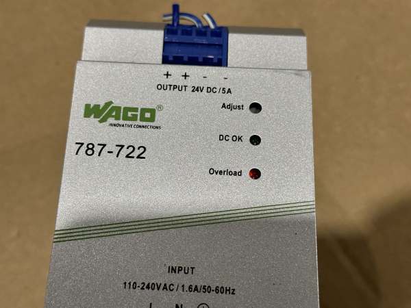 Wago 787-722 Netzteil 24V 5A