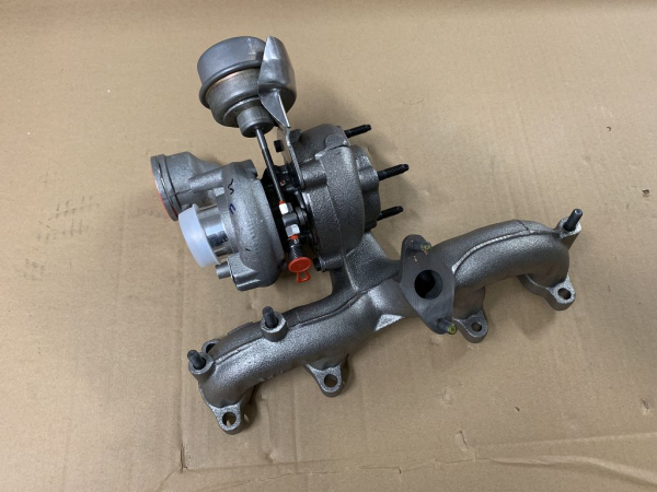 038253010M 038253010MX Turbolader mit Krümmer Polo AXR 1.9 TDI 74kW NEU