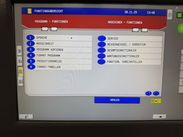 MOHR POLAR D 80 PLUS cutting machine M080-20 (used)