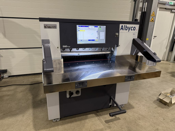 MOHR POLAR D 80 PLUS cutting machine M080-20 (used)