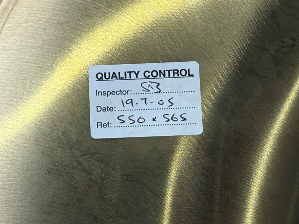 Teignbridge 550 L 565 AQUAFOIL Schiffsschraube (neuwertig, Linkslauf, Cranchi Mediteranee 41)