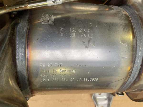 05L131656M original VAG Audi A3 diesel particulate filter DPF NEW