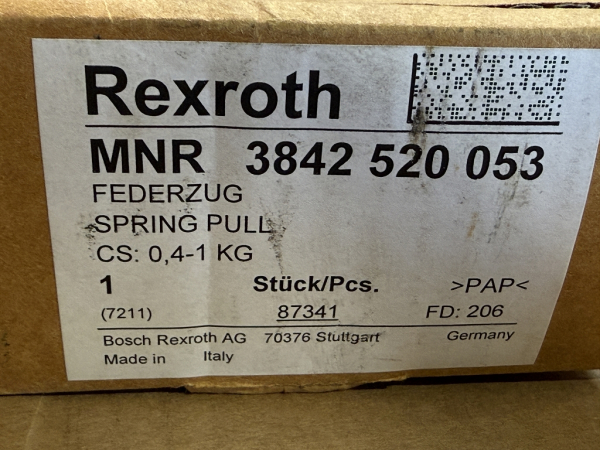 3842520053 Rexroth Federzug 3 842 520 053 (Neu)