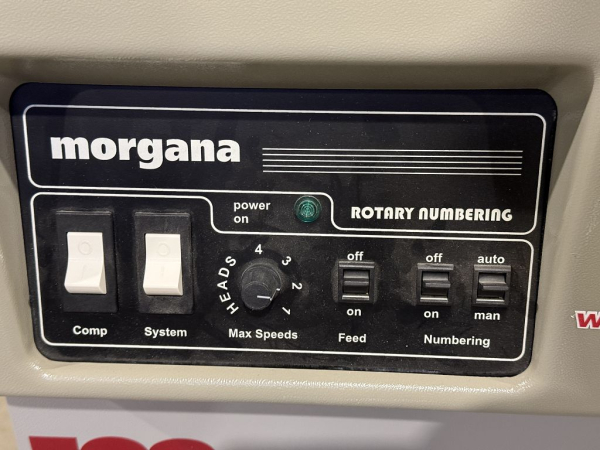 Morgana FSN II Rotary Numbering Suction Feed Nummeriermaschine FSN-60030 gebraucht