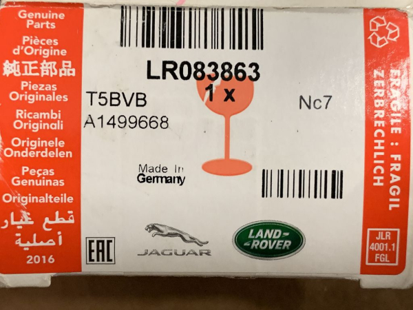 LR083863 0203500303 Front Camera Land Rover Discovery Sport Range Rover 2015-- NEW