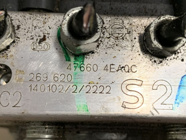 47660-4EA0C 476604EA0C 0265243388 0265956165 ABS module Nissan QASHQAI