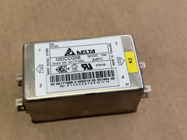DELTA Electronics EMI Filter 10DCCG5B EMV-Filter 30VDC 10A (gebraucht)