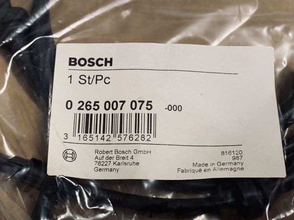 0265007075 46544765 BOSCH Sensor wheel speed Lancia Lybra NEW